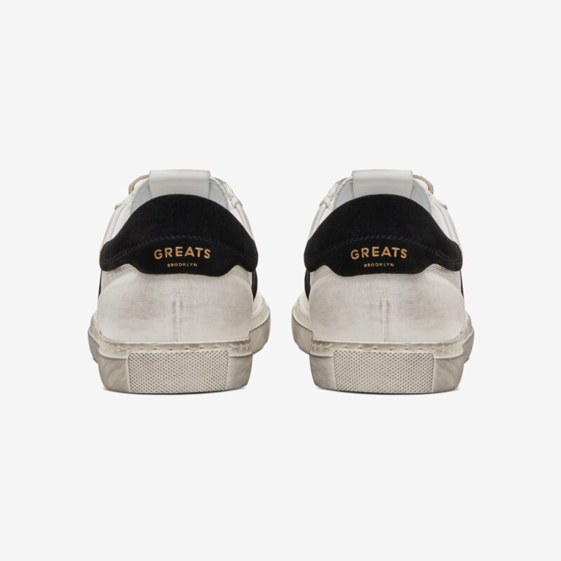The Charlie Distressed - White/Black - Image 4