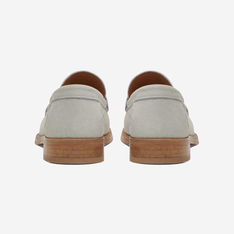 The Essex Penny Loafer - Light Grey - Image 3