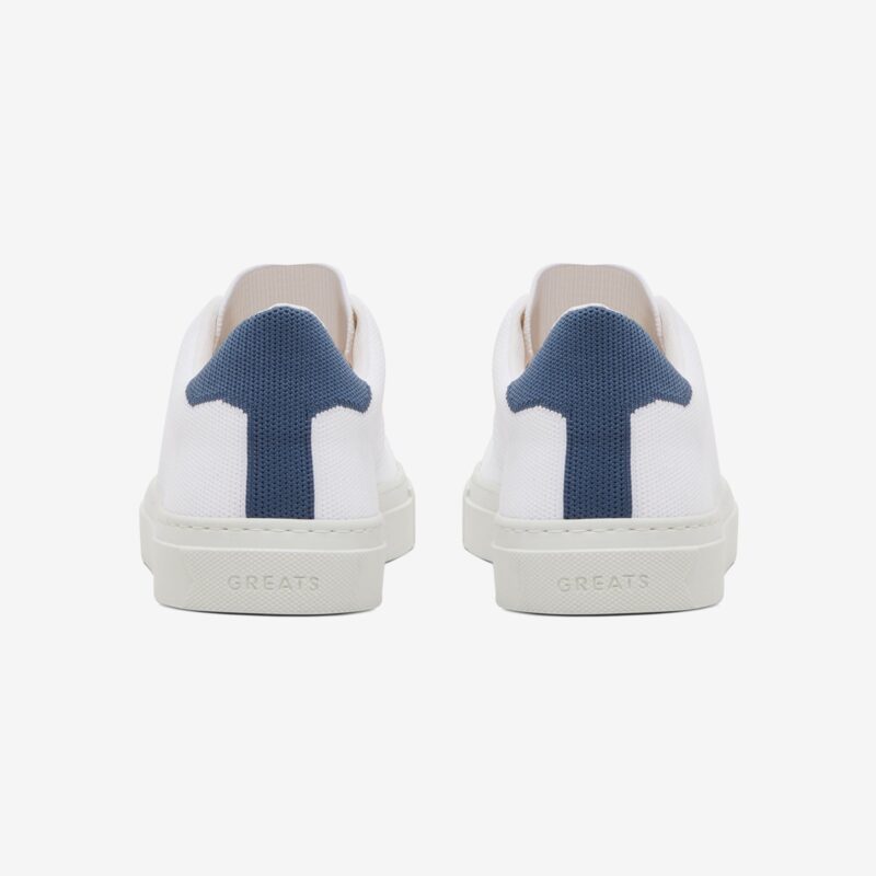 The Royale Knit 2.0 - White/Navy - Image 3