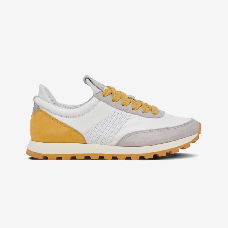 The Misty Runner - Yellow/Light Grey